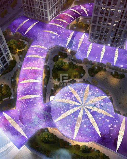 秋分節(jié)氣，佛蘭空間帶您領(lǐng)略膜結(jié)構(gòu)建筑的魔幻與浪漫