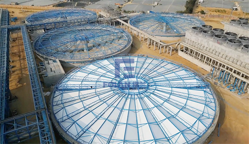 萬平工程，福建某污水池加蓋工程成功竣工